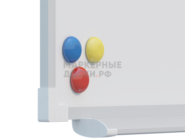 Доска маркерная 340×100 см магнитная 3-элементная